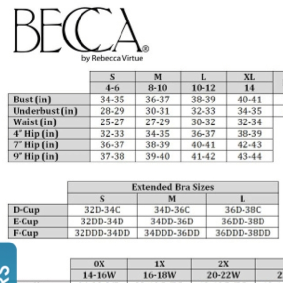 BECCA Swim Becca Delilah Hipster Bikini Bottom Xl Poshmark